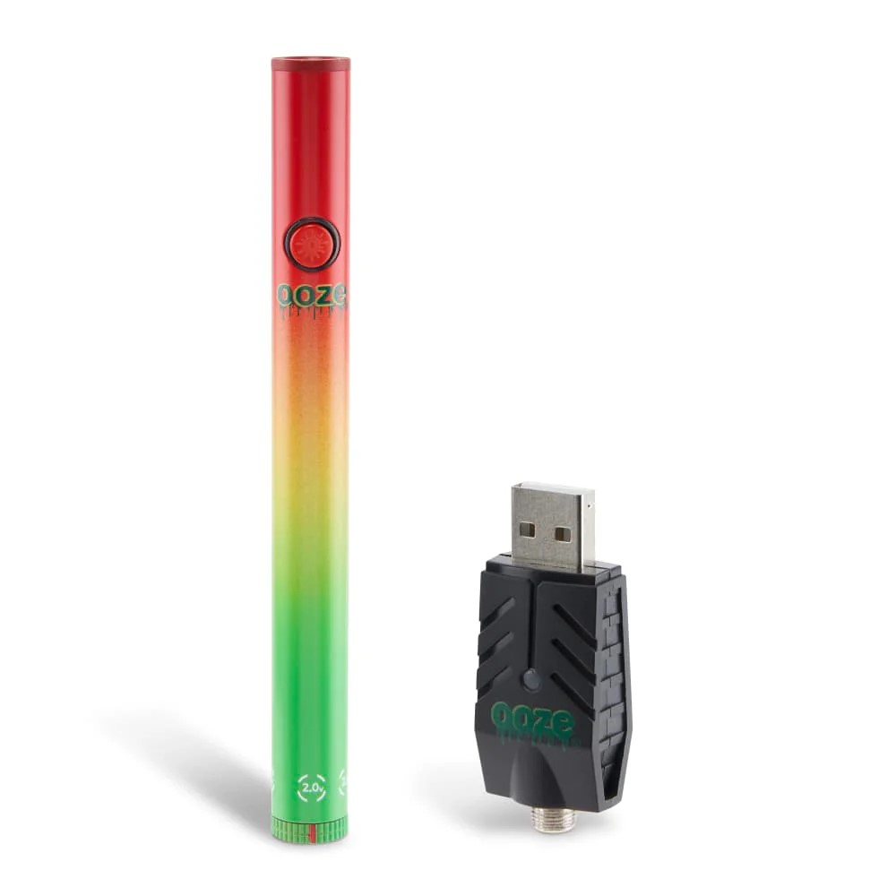 Ooze Slim Twist Pen 2.0 - Rasta