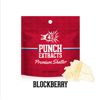Blockberry BHO Shatter (1g)
