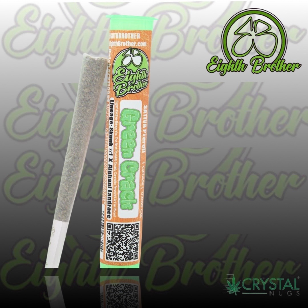 Eighth Brothers - Green Crack 1g Preroll
