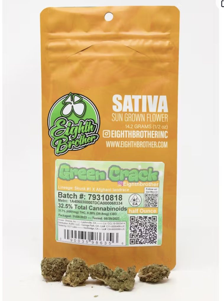 Eighth Brothers - Green Crack 14g