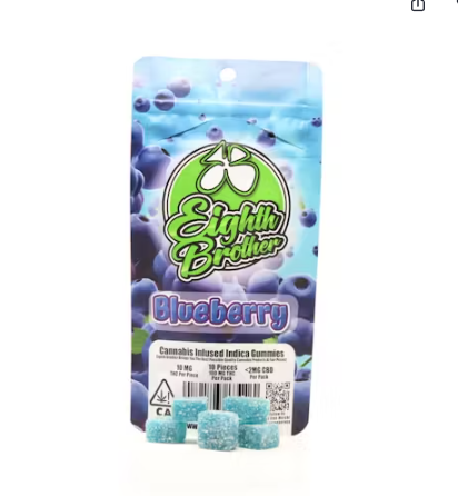 Eighth Brothers - Blueberry Gummies 100mg