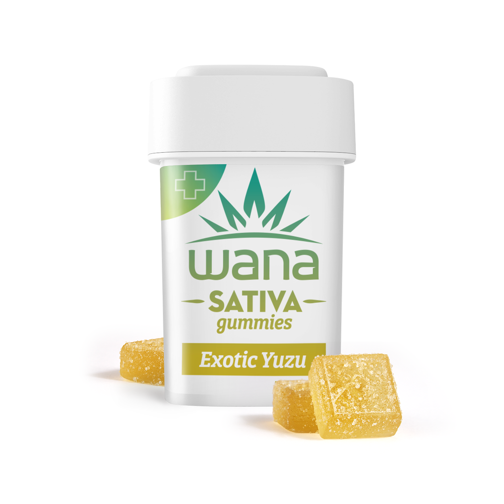 Wana Classic Gummies | Sativa Exotic Yuzu 1000mg Med