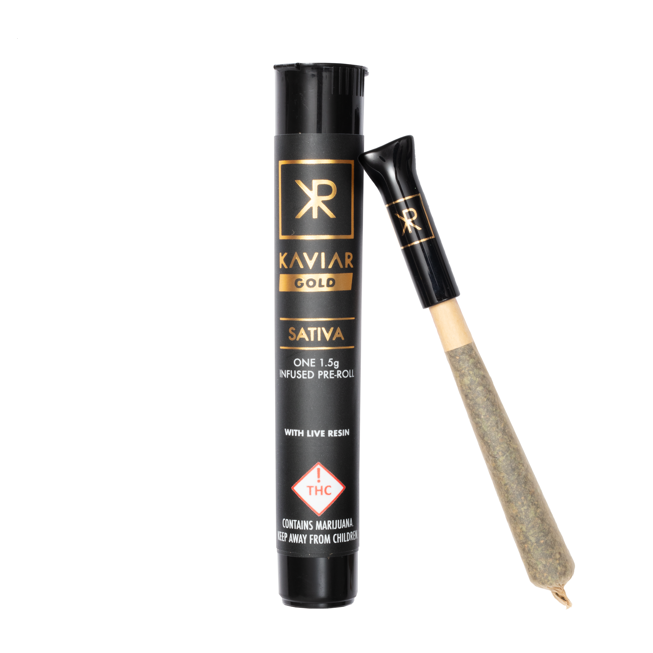 Kaviar Gold Live Resin Joint | Sativa 1.5g Rec