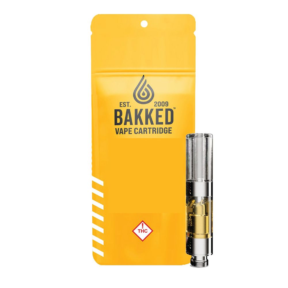 Bakked Formulated Vape Cartridges | Grape Galaxy 1g Rec