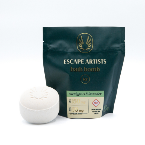 Escape Artists Bath Bomb | Eucalyptus x Lavender 50mg Rec
