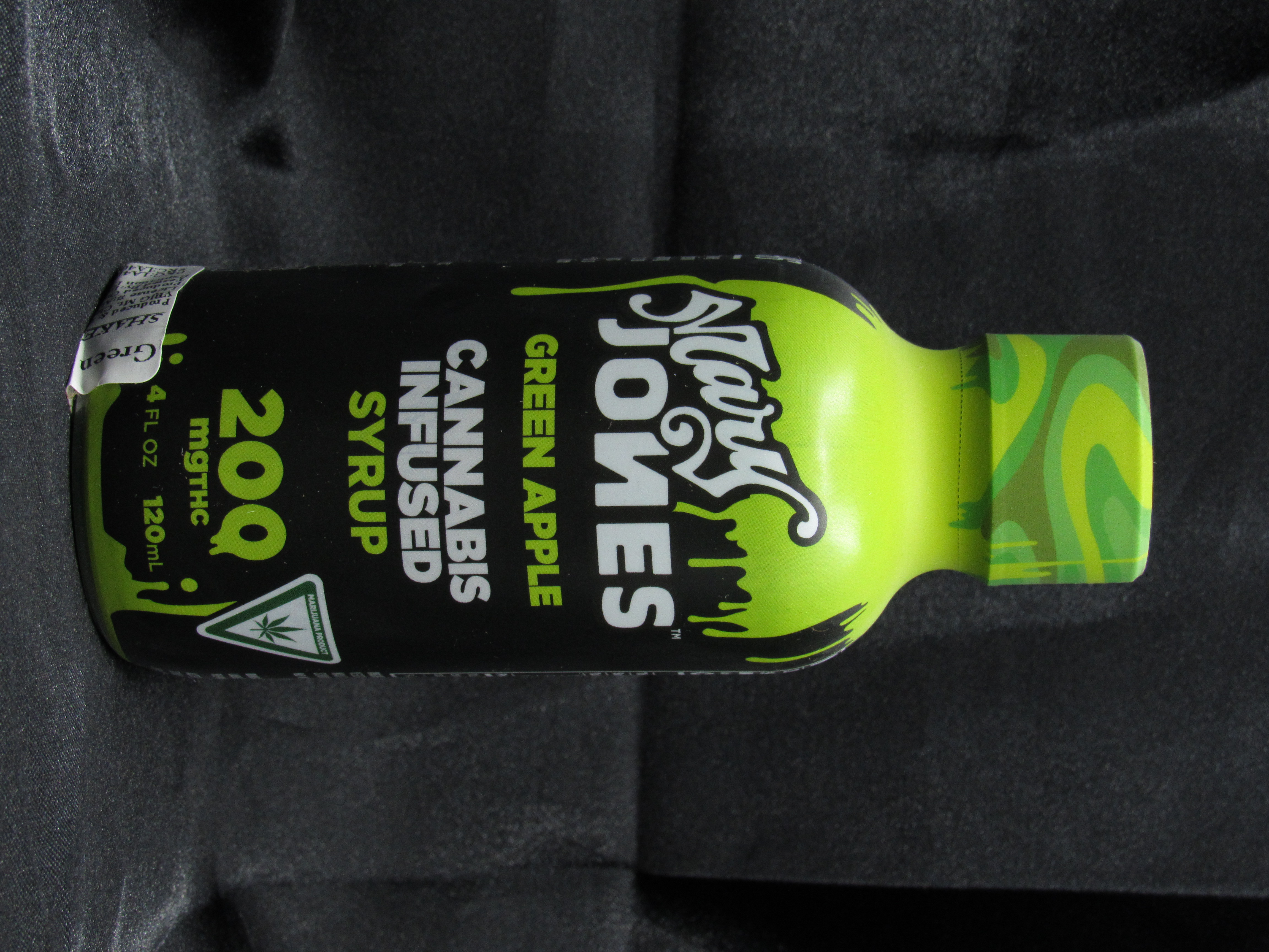Shop Mary Jones Green Apple 200mg Cannabis infused syrup