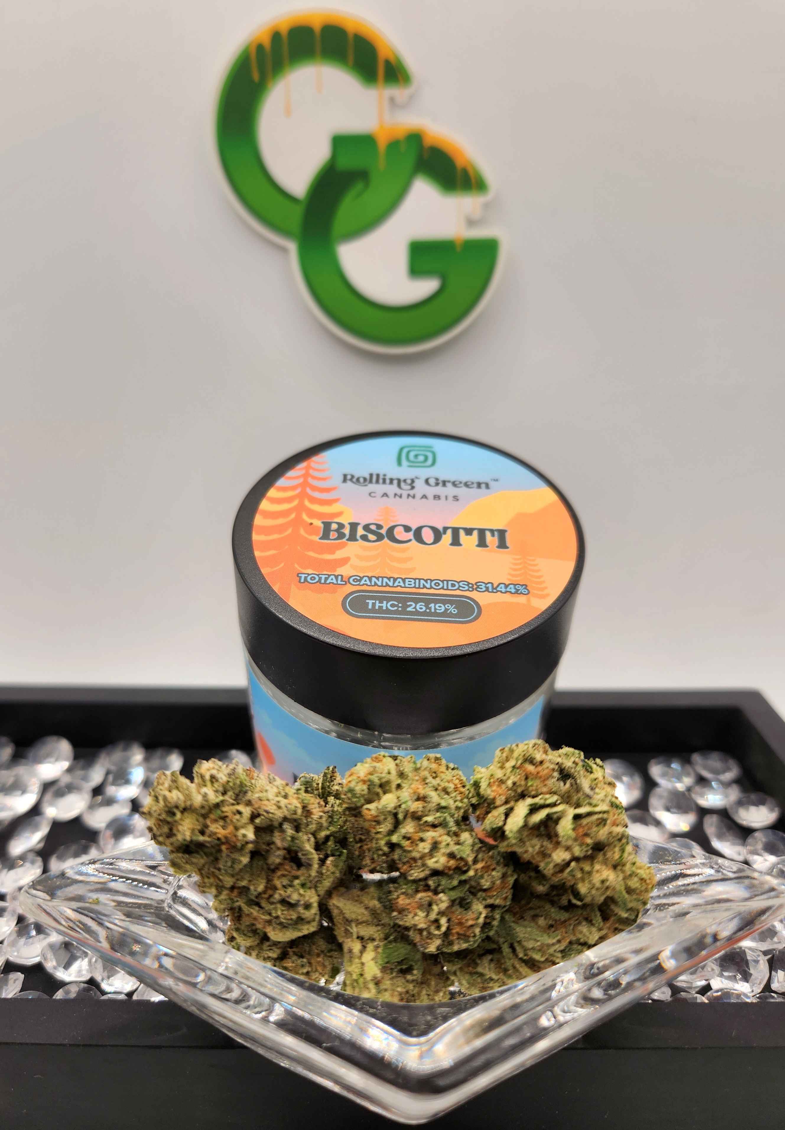 Rolling Green Biscotti 3.5G Flower