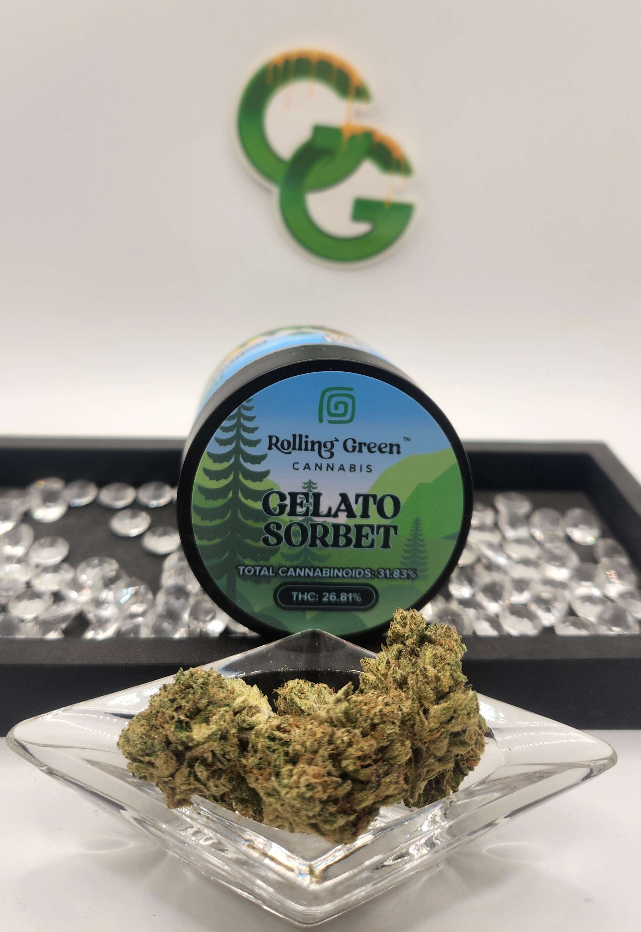 Rolling Green Gelato Sorbet 3.5G Flower