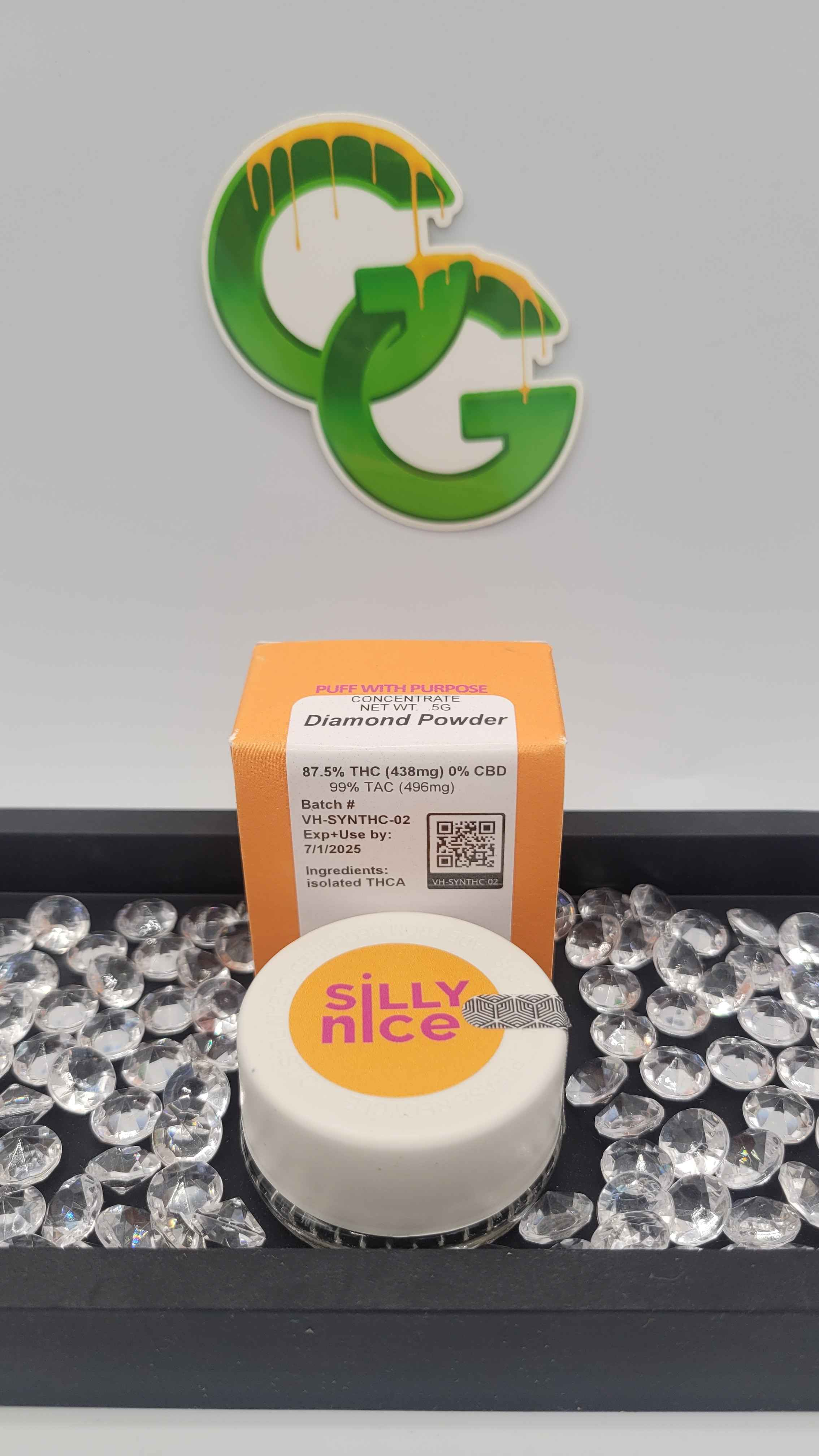 Veterans Holdings Silly Nice 0.5G THCA Diamond Powder