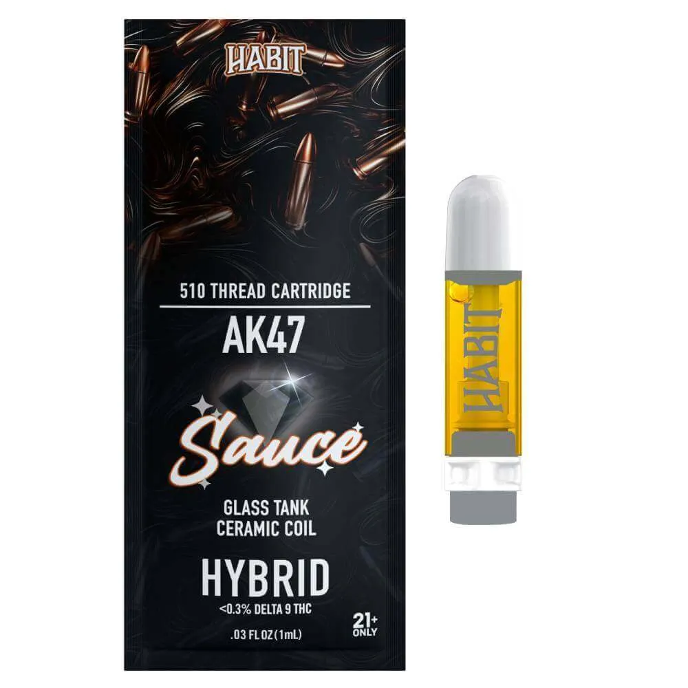 Habit 1g Cartridge - AK47 - Hybrid