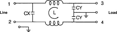 Ficha IEC C14 (macho) 3pin panel con filtro - QLT Power FYB03T1
