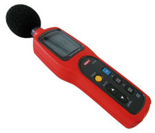 Sonómetro 30..130dB com gravação de dados - Uni-T UT352