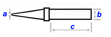 Ponta P/ Ferro Soldar 2mm PROSKIT – Proskit