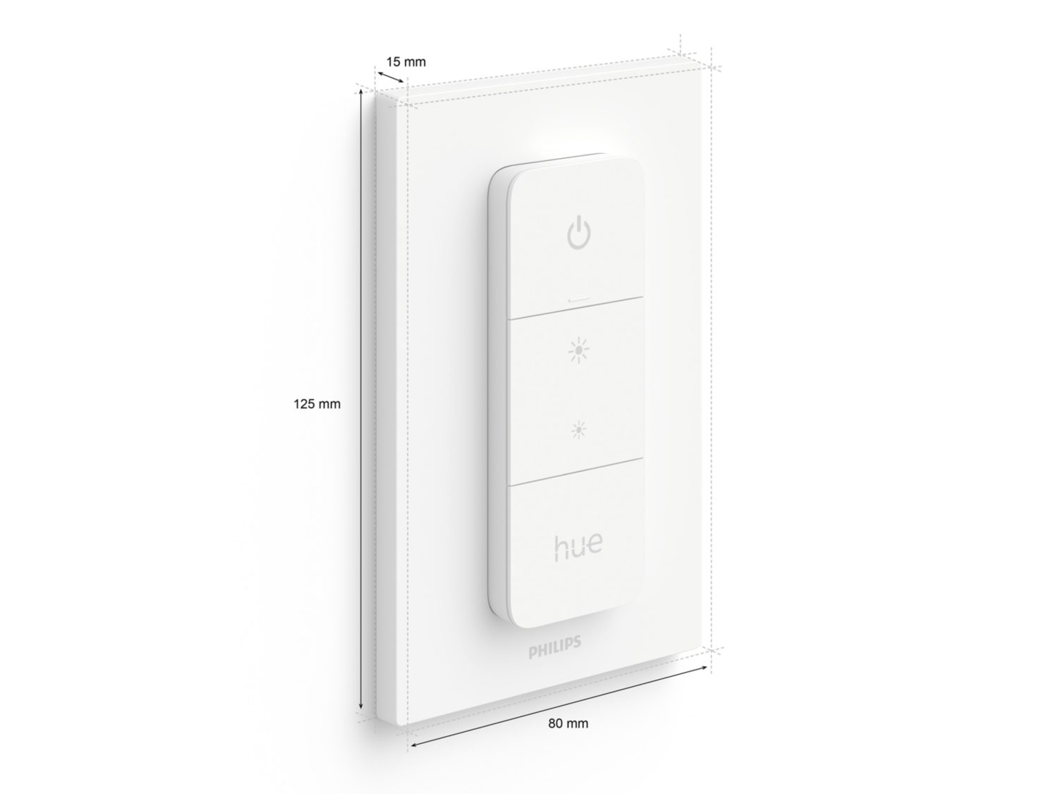 Kit 2 Lâmpadas Inteligentes + Ponte + Comando PHILIPS HUE (E27 - Branco e  cor)