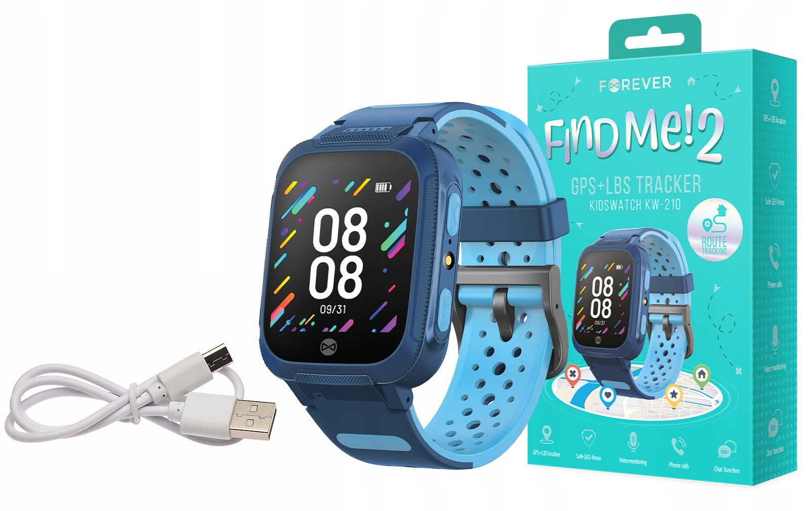 Smartwatch para Niños Forever Find Me 2 KW-210 GPS
