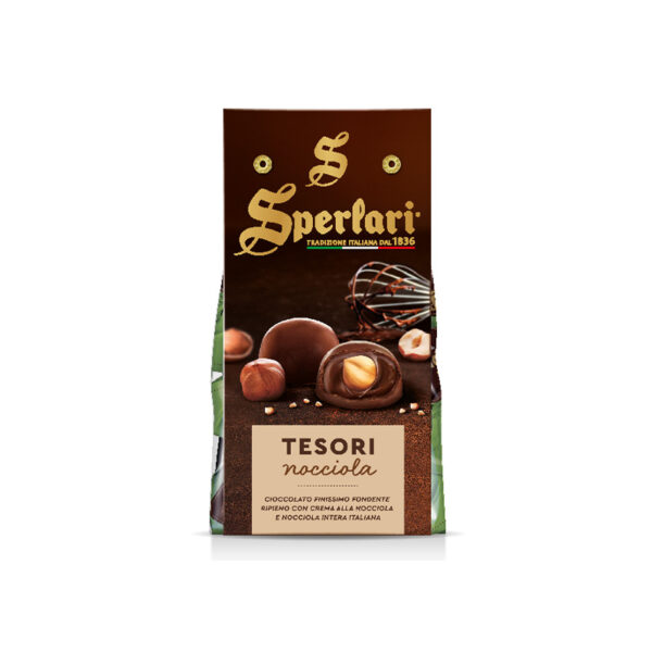 Praliny czekoladowe z orzechami laskowymi Tesori Sperlari 160 g