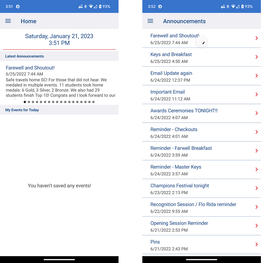 Legacy interface analysis showing outdated design patterns and workflow limitations before the redesign