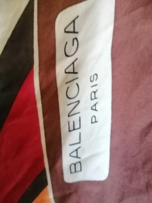 foulard balenciaga vintage