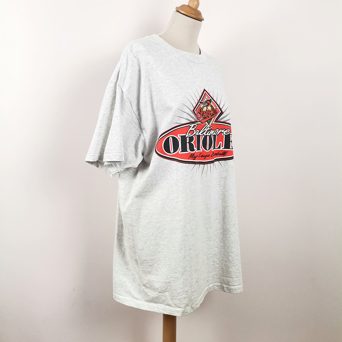 t shirt baltimore orioles gris