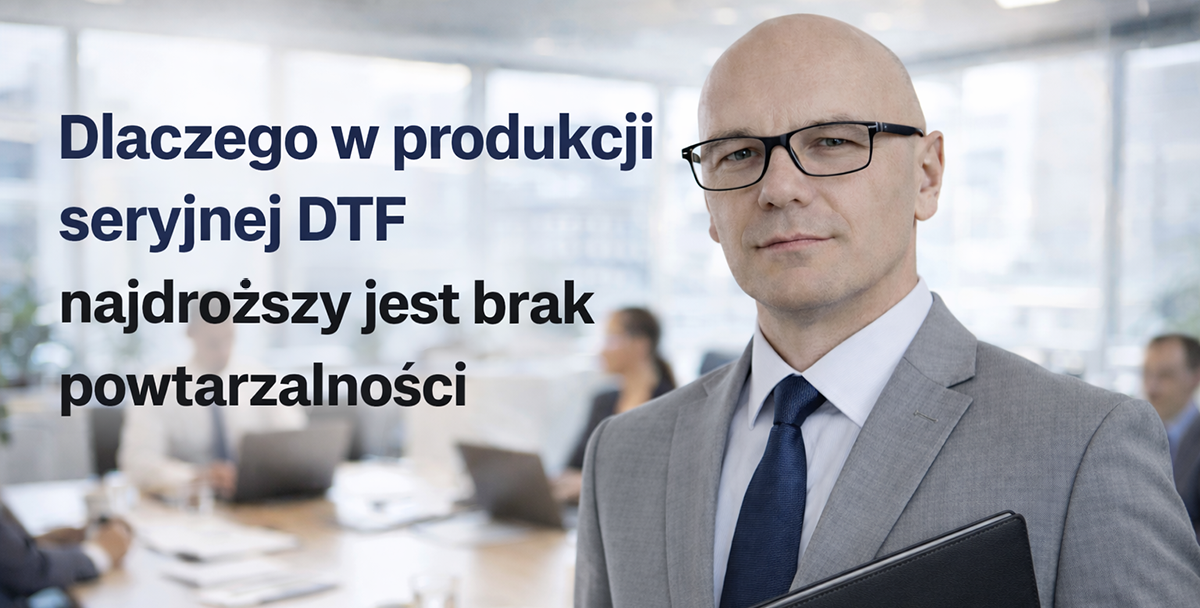 Druk DTF - powtarzalność jest najważniejsza