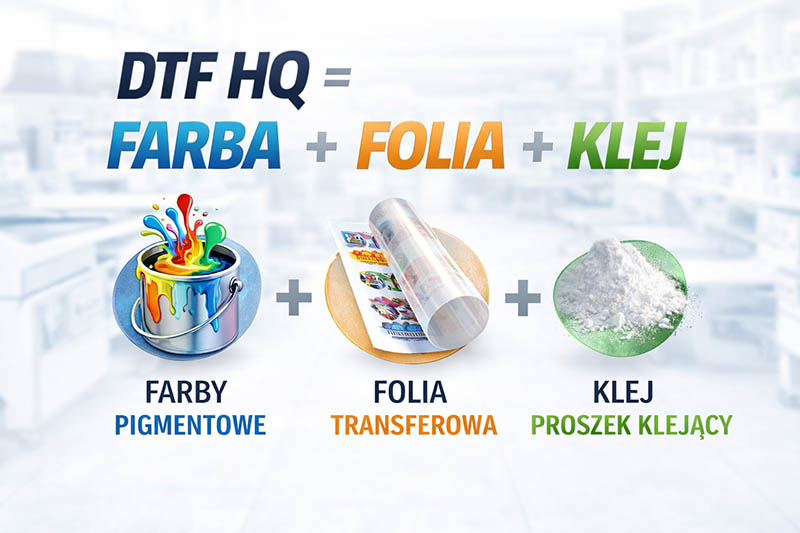 Nadruki DTF HQ - Elementy które wpływają na jakość i trwałość