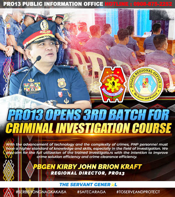 35-day PRO-13 Criminal Investigation Course underway thumbnail