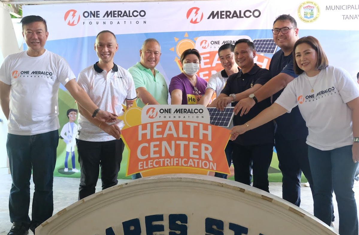 Meralco energizes health center for Rizal mountain community thumbnail