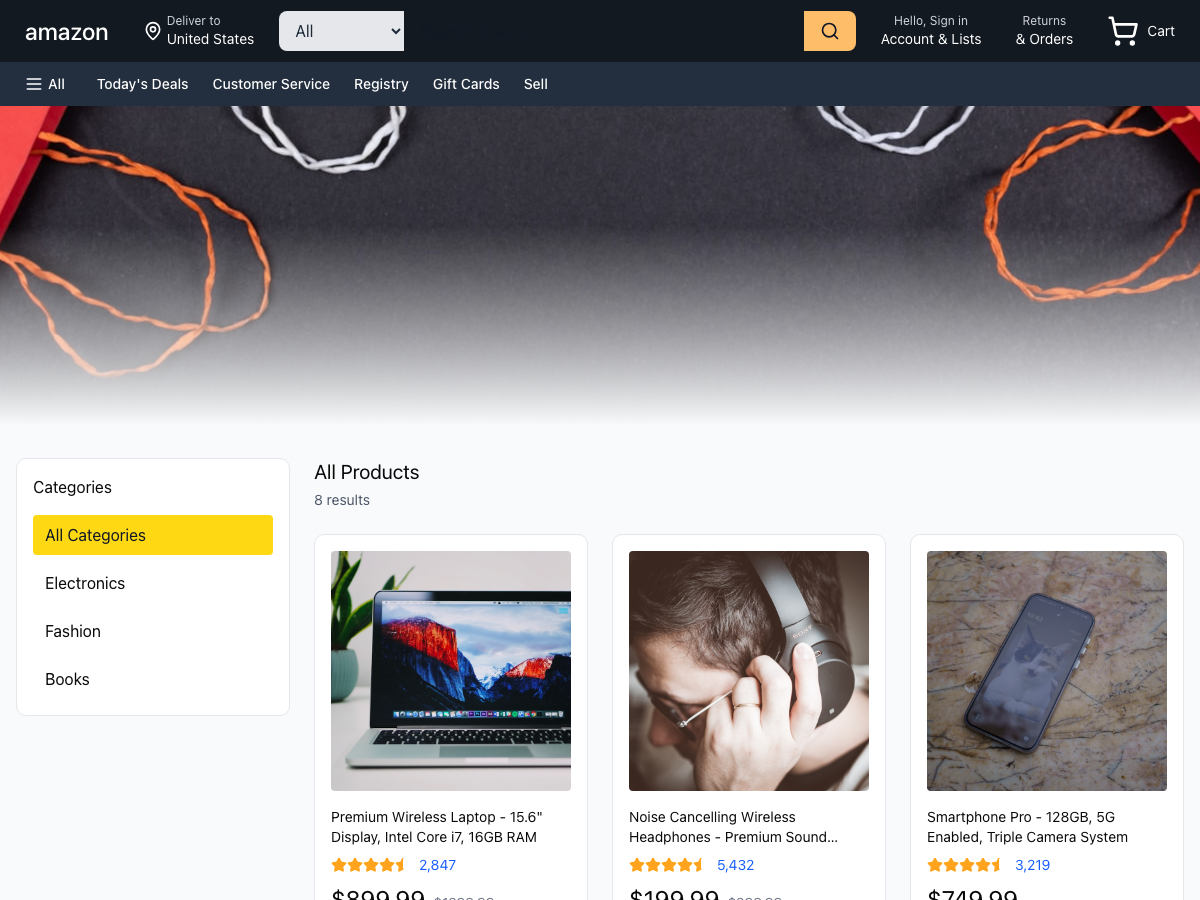 Amazon Clone