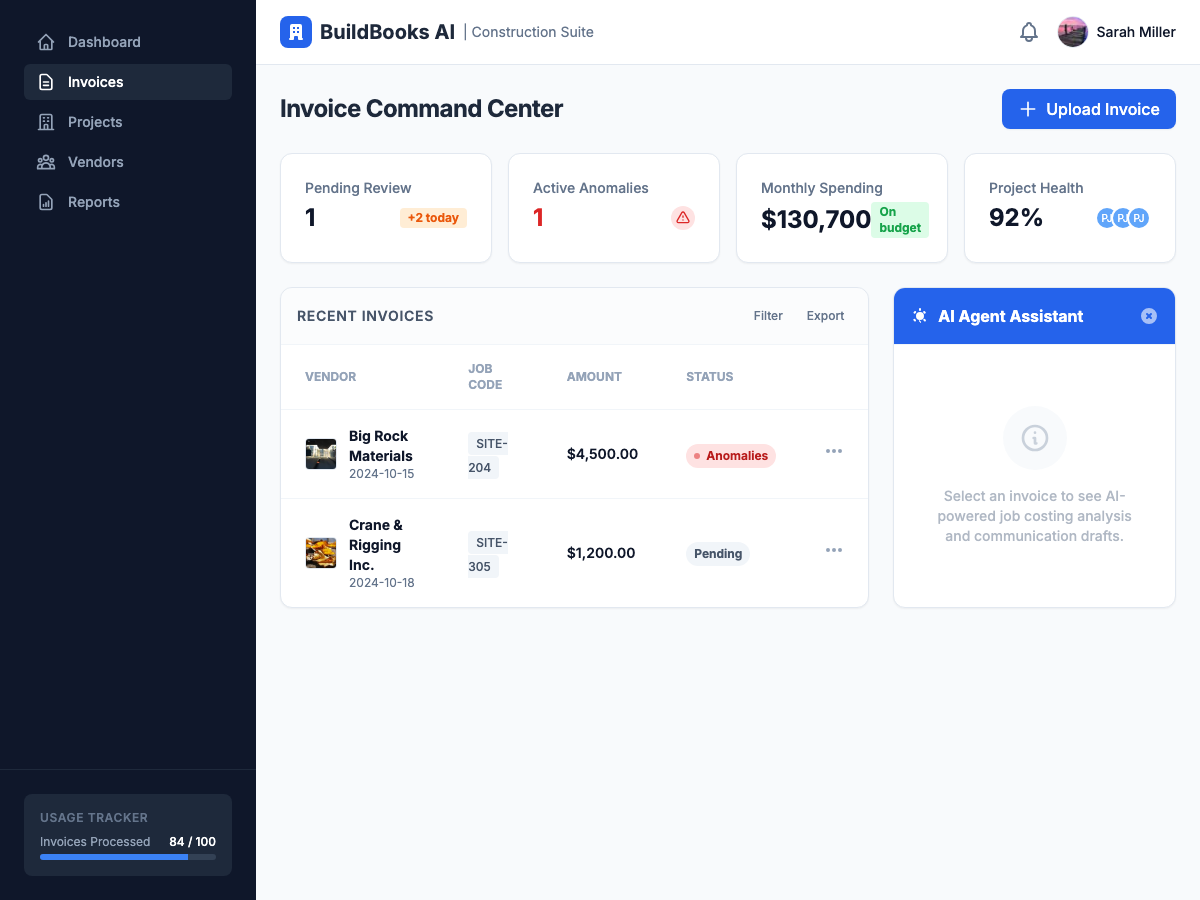 BuildBooks AI — Construction Bookkeeping
