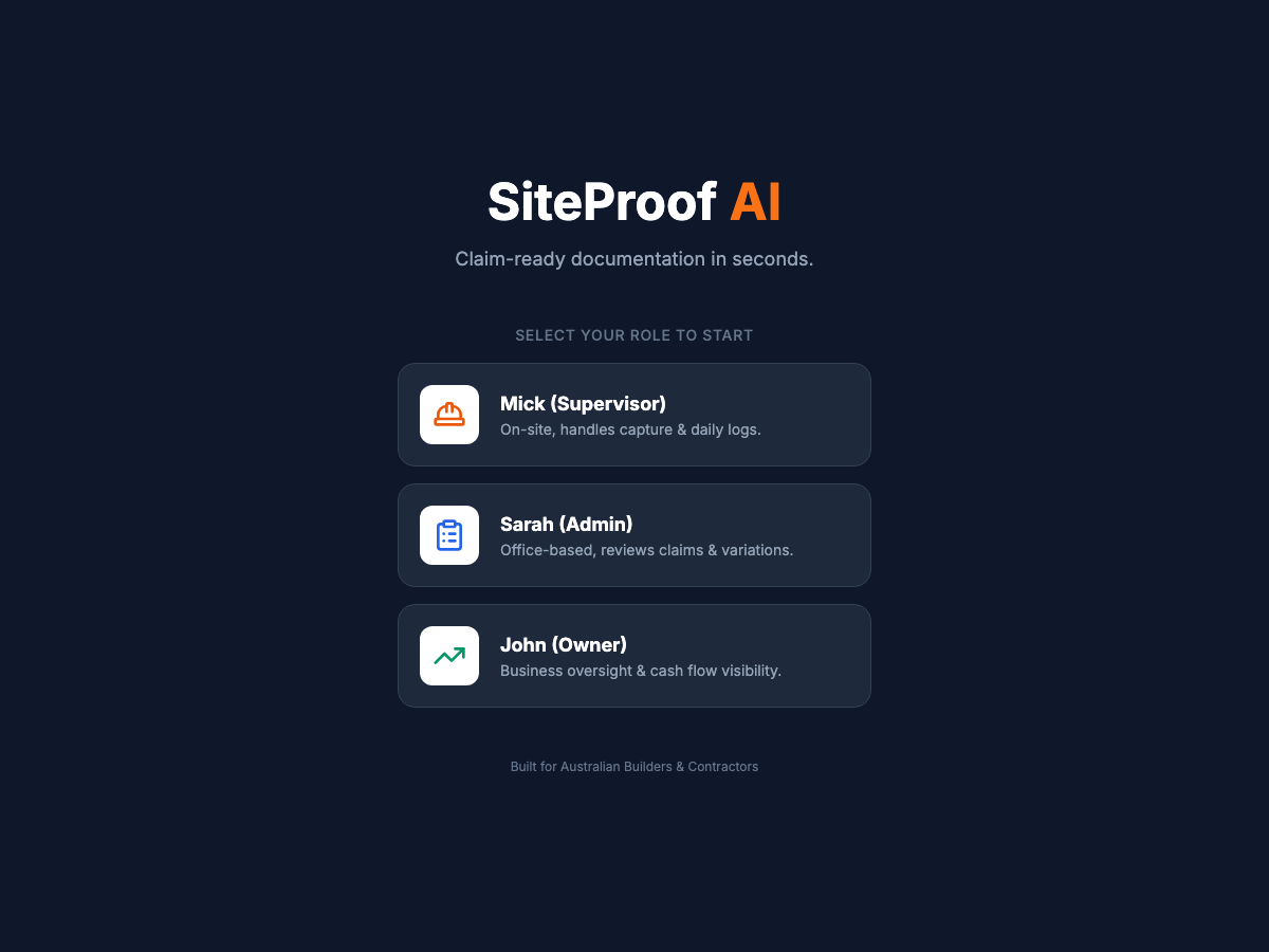 SiteProof AI