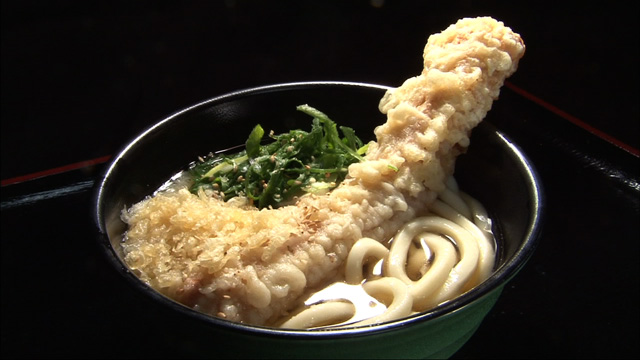 超デカちくわ天うどん320円