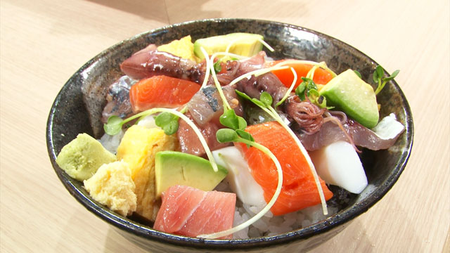 厚切りちらし丼 650円※11:30～15:00限定