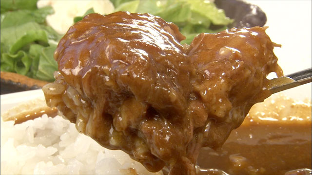 和牛入りカレーライス800円