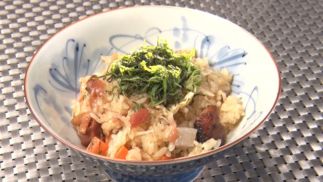 小西流炊き込みご飯