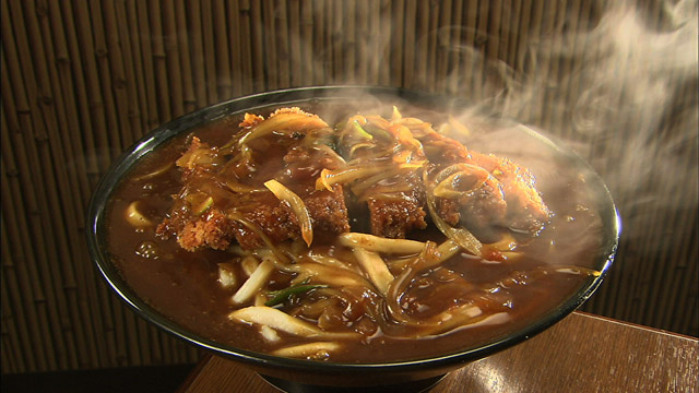 カツカレーうどん950円