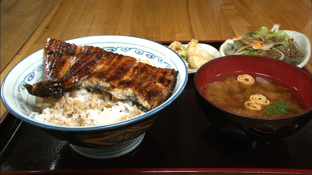 うなぎ丼定食1100円※ランチタイム限定