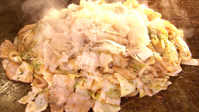 ゆずソース焼きうどん700円