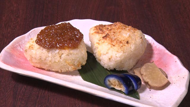 鯛めし焼おにぎり （醤油・味噌） 2個 480円＋税