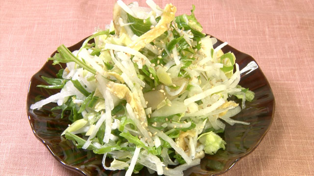 九条ねぎと白菜のサラダ 100g 399円 