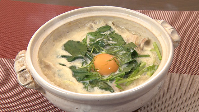 村田流豆乳鍋焼きうどん