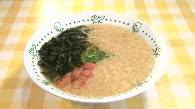 てんかけラーメン377円(税込み)