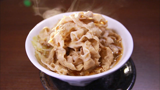 男の根性黒醤油 (肉10枚盛り) 1177円