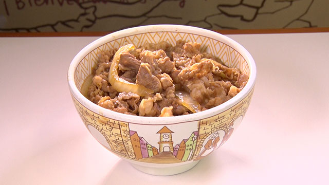 牛丼ライト (お肉ミニ) 390円