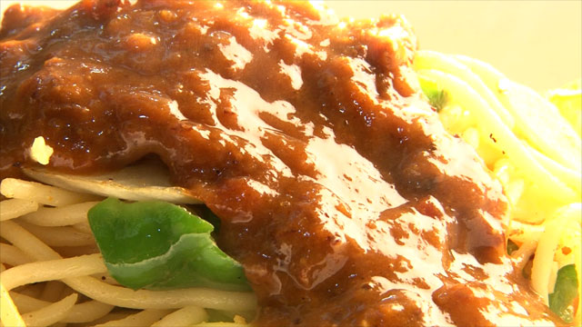 カレースパゲティー750円