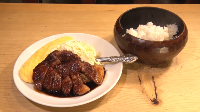 トンテキ定食990円