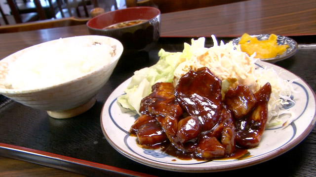 味噌テキ定食1000円