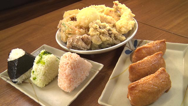 天ぷら10種類以上・ご飯類食べ放題 555円+税※小学生以下は333円+税