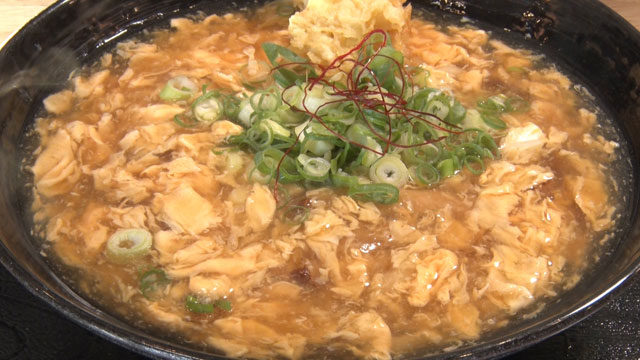 やまちゃんのけいらんきつねうどん