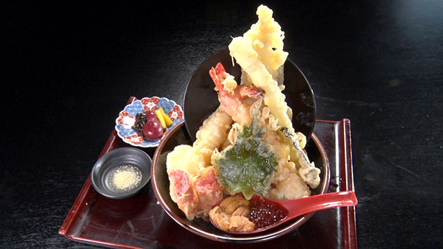 痛風天丼 2199円(税込み)