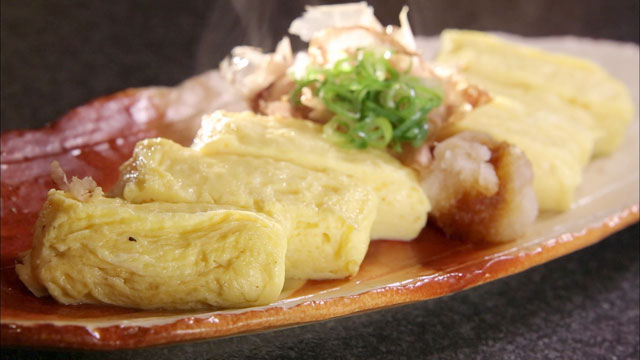 上鰹だし巻き玉子600円